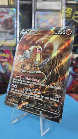Pokemon Entei V GG36/GG70 Crown Zenith: Galarian Gallery M/NM - Image 1