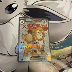 Arcanine ex 224/198 SV01: Scarlet & Violet Base Set Holo - Pokemon TCG 2023 - NM - Image 3