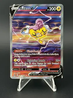 Pokemon TCG - Raikou V - GG41/GG70 - Crown Zenith - Galarian Gallery - NM - Image 1