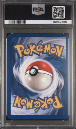 2004 POKEMON EX TEAM ROCKET RETURNS #47 ROCKET'S WOBBUFFET-REVERSE FOIL PSA 9 - Image 2