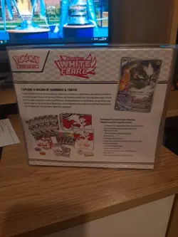 Pokemon White Flare Elite Trainer Box ETB Pokemon Center - Image 4