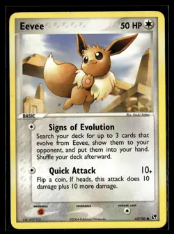 Pokemon TCG EX Battle Stadium #63 Eevee - Image 1