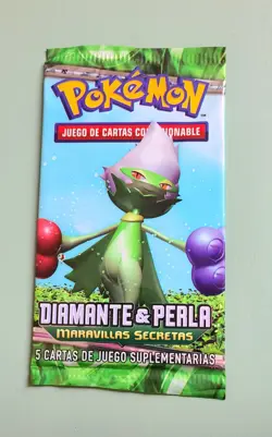 2007 Pokemon Diamond & Pearl Secret Wonders (SPANISH)Booster Pack Factory Sealed - Image 1
