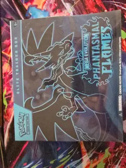 Pokemon TCG Mega Evolution Phantasmal Flames Elite Trainer Box New Sealed - Image 1