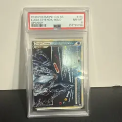 Lugia Legend Heartgold & Soulsilver Top 2010 Pokemon Spanish #114 Holo - Image 1
