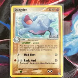 Pokemon Quagsire Reverse Holo 44/115 Unseen Forces - Image 1