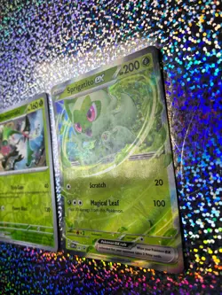 Pokemon TCG: Promo 087 Sprigatito ex; Reverse Holo 017/159 Floragato - Image 3