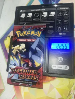 (VERY HEAVY) 22.55g Pokemon TCG Destined Rivals Booster Pack (SEALED) - Image 1