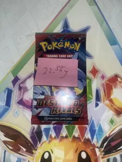 (VERY HEAVY) 22.55g Pokemon TCG Destined Rivals Booster Pack (SEALED) - Image 2