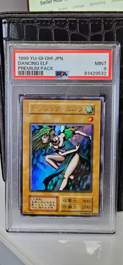PSA 9 Yu-Gi-Oh! Dancing Elf JAPAN - Image 1