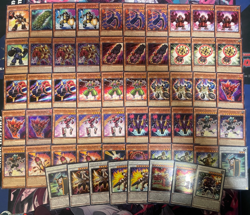 YUGIOH - SUPERHEAVY SAMURAI DECK - STEALTH NINJA, STEAM TRAIN KING, SOULPIERCER - Image 1