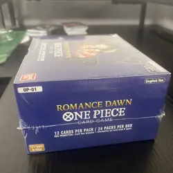 One Piece! Romance Dawn Booster Box OP-01 - White Bottom - Sealed - Mint - Image 3