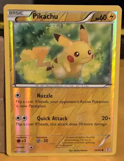 PIkachu 26/83 Common Generations Pokemon Card - Image 1