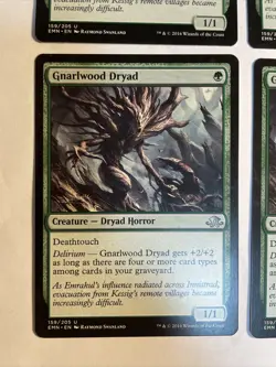 4x Mtg Eldritch Moon Gnarlwood Dryad NM Magic Karte Magic The Gathering - Image 2