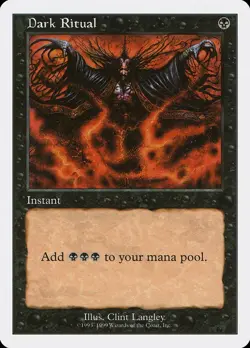 Dark Ritual (LP/EX) Set can vary MTG Discount: 5+ Magic Singles - Image 5