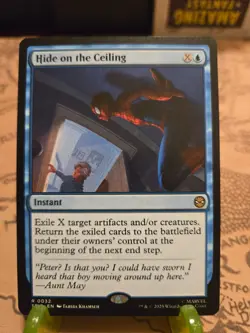 MTG Hide on the Ceiling Marvel's Spider-Man Regular Rare NM - Image 1
