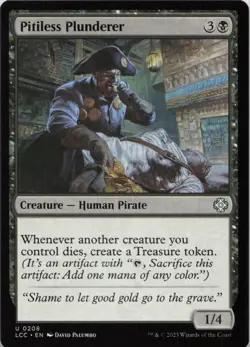 Pitiless Plunderer U Commander: The Lost Caverns of Ixalan 208 NM MTG - Image 1