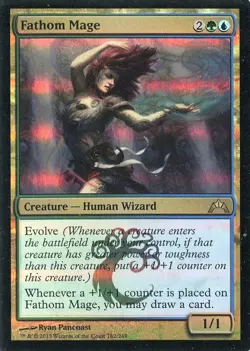 MTG - Gatecrash - Fathom Mage - Foil - NM - Image 1