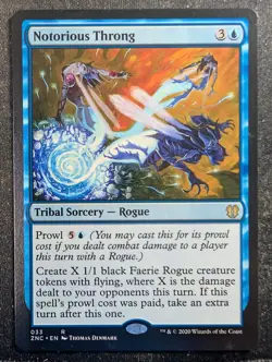 Notorious Throng - Zendikar Rising Commander (MTG) - Image 1