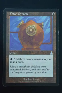 Magic The Gathering MTG THRAN DYNAMO Urza's Destiny MP Moderately Played - Image 1