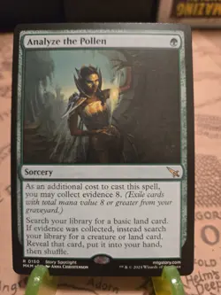 MTG Analyze the Pollen Murders at Karlov Manor Regular Rare NM - Image 1