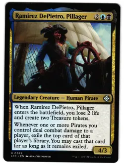 Ramirez DePietro, Pillager 285 - NM - Commander: The Lost Caverns of Ixalan U - Image 1