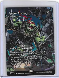 Ronin Arsenal #15 M - Teenage Mutant Ninja Turtles TMNT MTG Non-Foil - Mint - Image 1