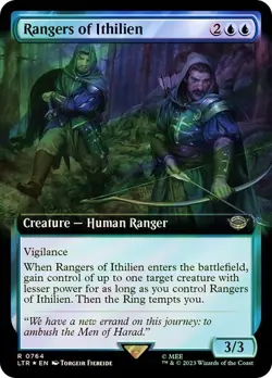 MTG - Rangers of Ithilien - Surge Foil - Lord of the Rings - Magic the Gathering - Image 1