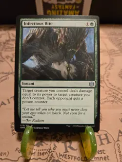 MTG Infectious Bite Phyrexia: All Will Be One Regular Uncommon NM - Image 1