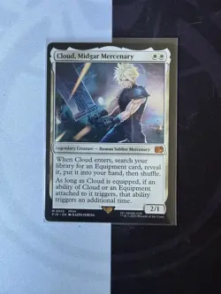 Cloud, Midgard Mercenary - Final Fantasy - FIN - MTG - Image 1