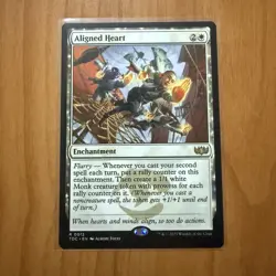 Aligned Heart - N/M - Tarkir Dragonstorm - MTG Magic The Gathering Card - Image 1