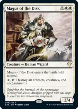 x1 Magus of the Disk R MTG Commander 2020 M/NM, English - Image 1