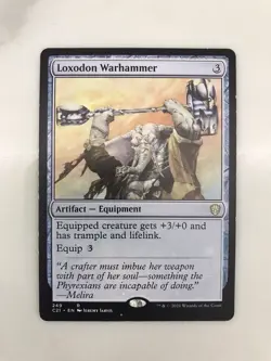 Loxodon Warhammer MTG Magic the Gathering Card LP Lightly Played Commander C21 - Image 1