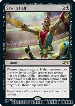 Saw in Half [UNF - 88] - NM [Normal] TCG MTG - Image 1