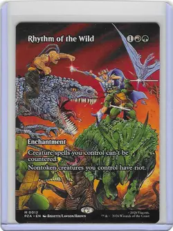 Rhythm of the Wild #12 M - Teenage Mutant Ninja Turtles TMNT MTG Non-Foil - Image 1