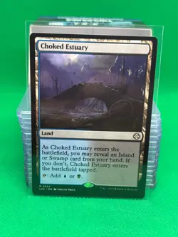 MTG - CHOKED ESTUARY - Caverns of Ixalan Com (R) - Image 1