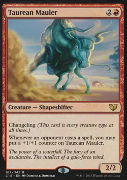 1x TAUREAN MAULER - Rare - Commander - MTG - NM - Magic the Gathering - Image 1
