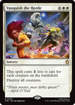 Vanquish the Horde [Teenage Mutant Ninja Turtles Commander] Near Mint - Image 1