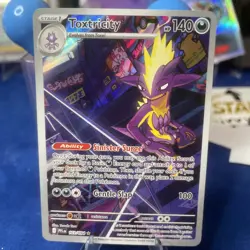 2025 Pokemon Phantasmal Flames PFL EN Toxtricity Illustration Rare #103/094 - Image 1