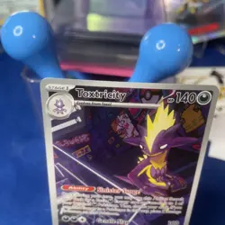 2025 Pokemon Phantasmal Flames PFL EN Toxtricity Illustration Rare #103/094 - Image 3