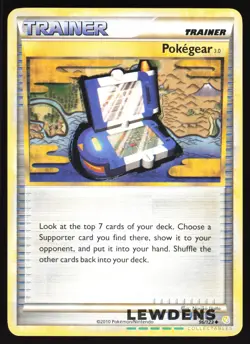 Pokegear 3.0 - 96/123 - Uncommon - HeartGold SoulSilver - Pokemon Card - Image 1
