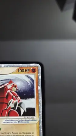 POKEMON GROUDON EX 038 NINTENDO PROMO HOLO BASIC 100HP - Image 3
