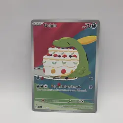 2024 Pokemon Gulpin Scarlet & Violet Stellar Crown Illustration Rare #154/142 - Image 3