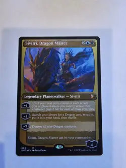 Sivitri, Dragon Master Foil Etched, Commander: Dominaria - Image 1