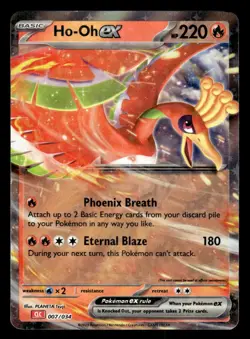Pokemon TCG SV Promos #007/034 Ho-Oh EX NM - Image 1