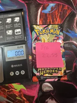 22.55g HEAVY -Pokemon Ascended Heroes Booster Pack -Possible GODU - Image 3