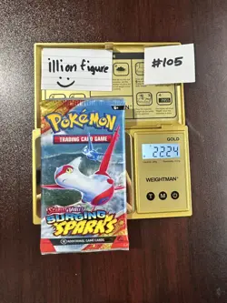 VERY HEAVY! BIG HITUUU22.24g Surging Sparks Pokemon TCG Booster (SEALED) - Image 1