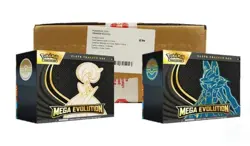 Pokemon TG Mega Evolutions ETB Sealed Case of 10 ETB’s Factory Sealed USA - Image 1