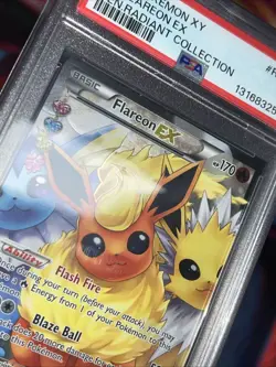 2016 POKEMON GENERATIONS RADIANT COLLECTION FLAREON EX #RC28 PSA 5 EX #122724558 - Image 3