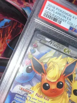 2016 POKEMON GENERATIONS RADIANT COLLECTION FLAREON EX #RC28 PSA 5 EX #122724558 - Image 4